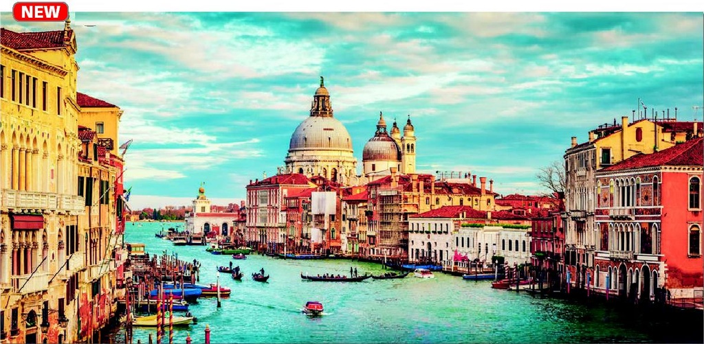 Rompecabezas 1000 Piezas El Gran Canal De Venecia Juegos 7x5 | Meses